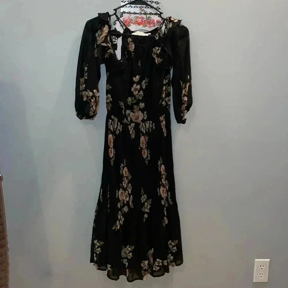 Astr Floral Dress- Small
